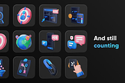 Marketly SEO & Marketing 3D Icon Set, an Object 3D Model by Illustraly Design (Thumbnail 8 of 8)