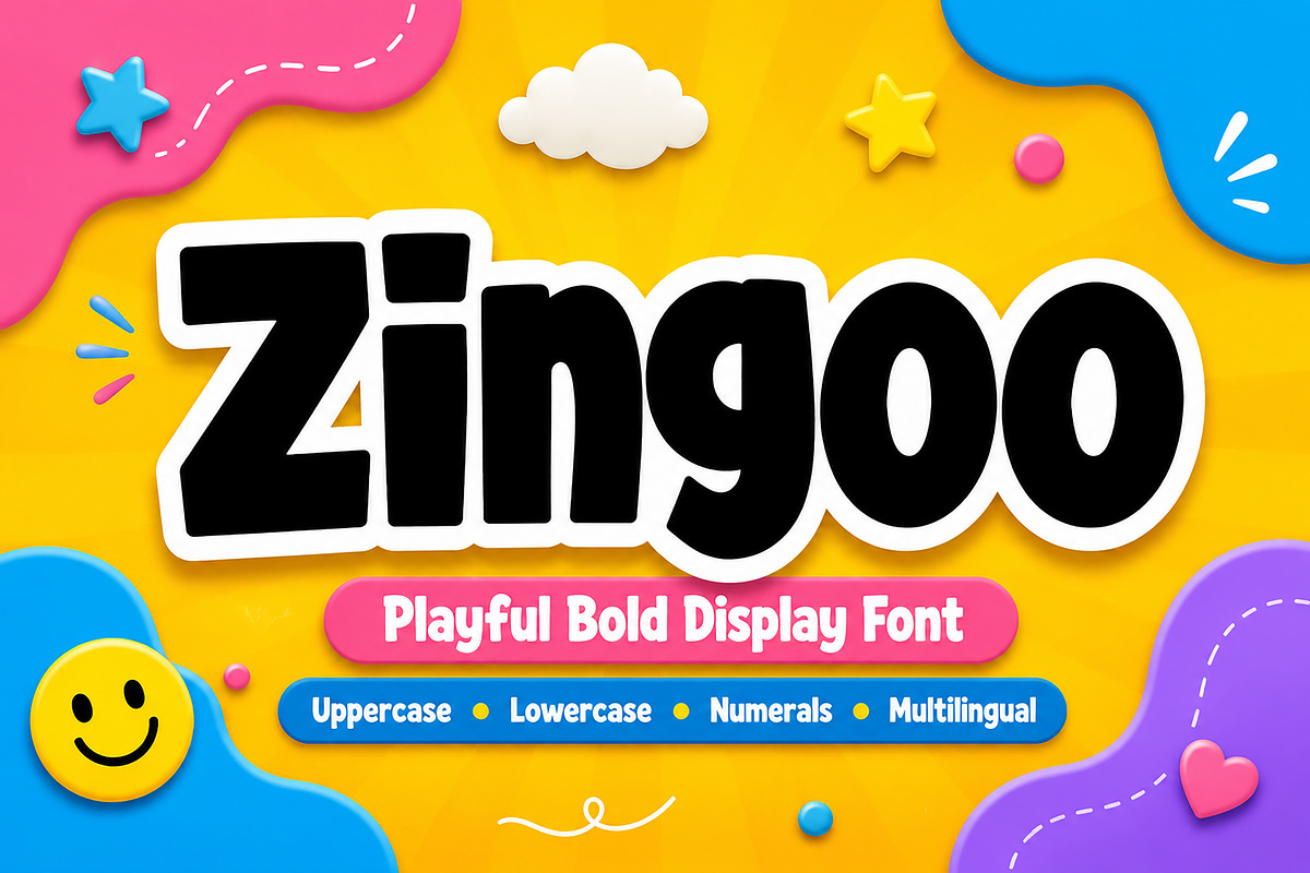 Zingoo, a Slab Serif Font by Wow Magic (Photo 2 of 5)
