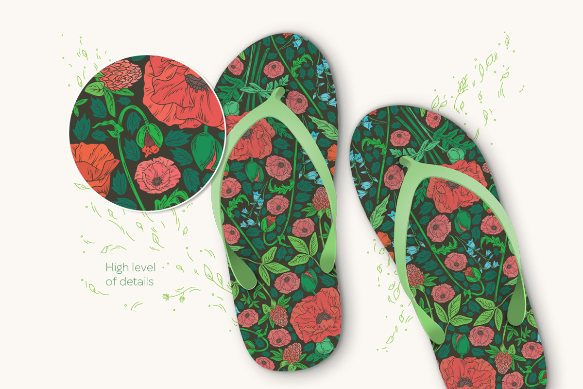 Summer Meadow patterns, a Pattern Graphic by Piñata (Photo 4 of 12)
