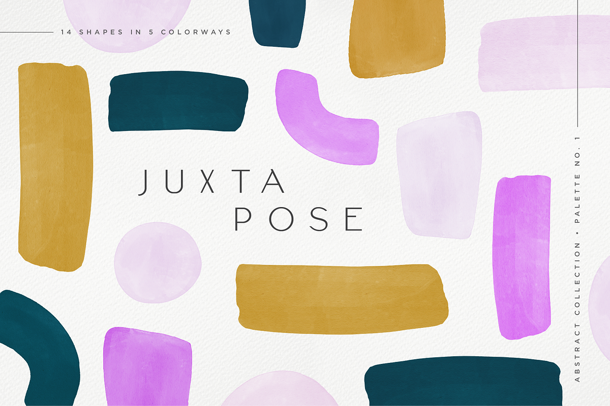 Juxtapose Abstract Shapes, a Background Graphic by Opal Creative (Photo 1 of 16)
