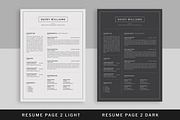 Resume/CV, a Resume Template by UX-group (Thumbnail 3 of 9)