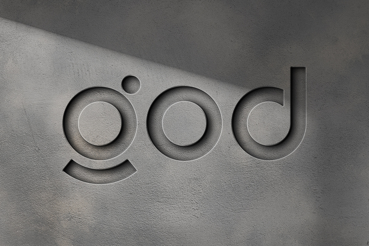 Debossed Concrete Wall Logo Mockup, a Mockup by Design Squad (Photo 4 of 6)