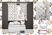 Paw print seamless pattern, a Pattern Graphic by gulsengunel (Thumbnail 4 of 6)