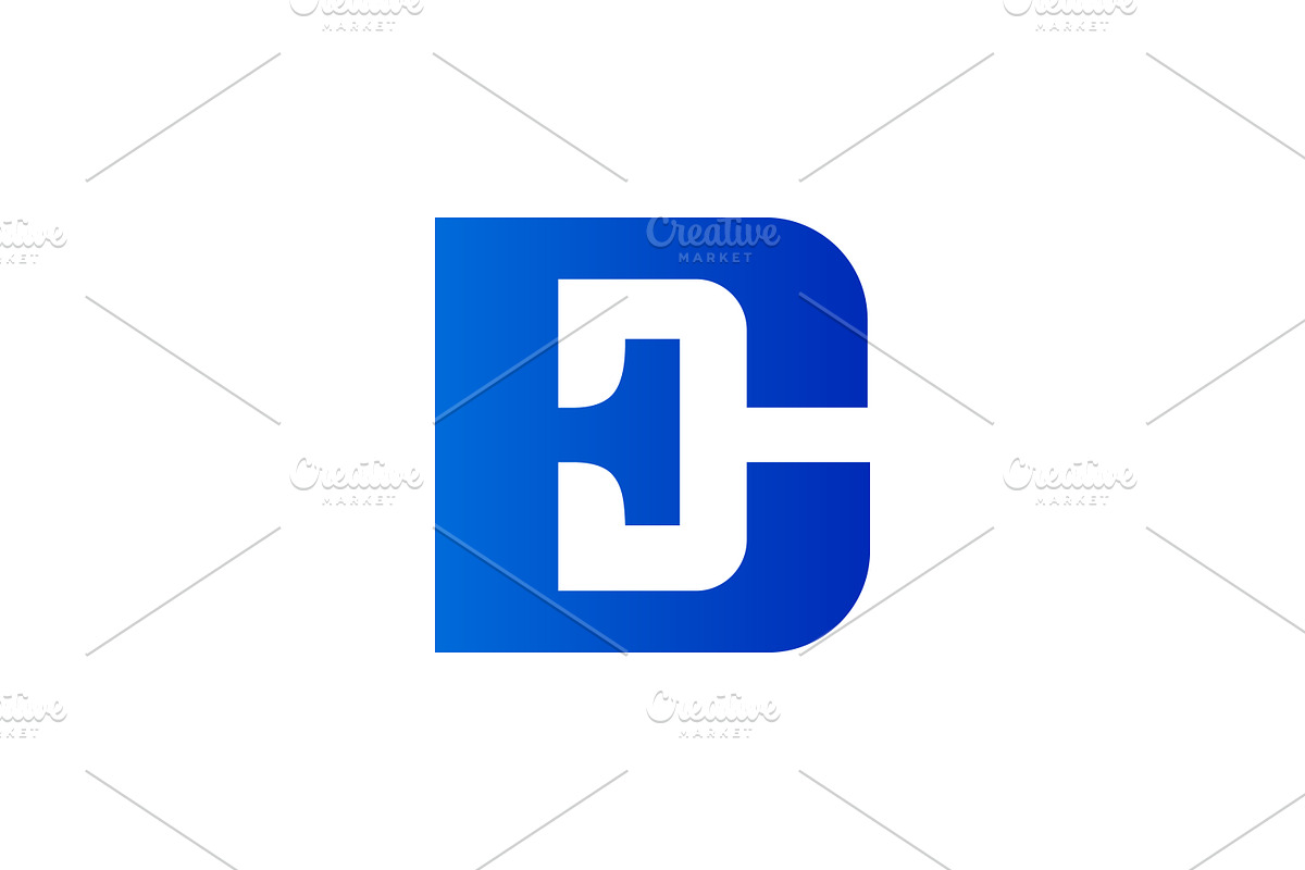 Letter E or ED Monogram Logo, a Branding & Logo Template by ganuDESIGN (Photo 1 of 2)