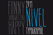 Nivel, a Handwritten Font by La Boite Graphique (Thumbnail 2 of 4)
