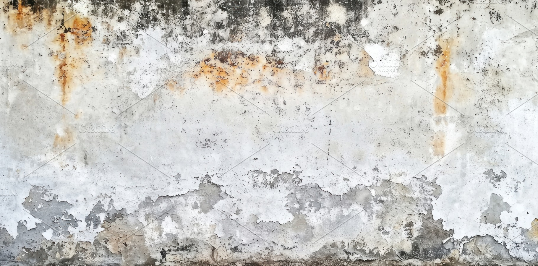 Rusted concrete wall with weathered surface and corrosion Generative AI, a Holiday Photo by José Manuel Gelpi