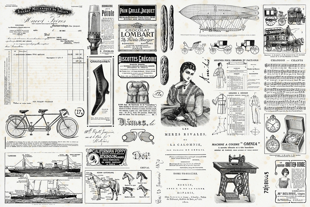 Le Billet Doux - French Collection, an Object Illustration by Anja Kaiser (Photo 5 of 19)
