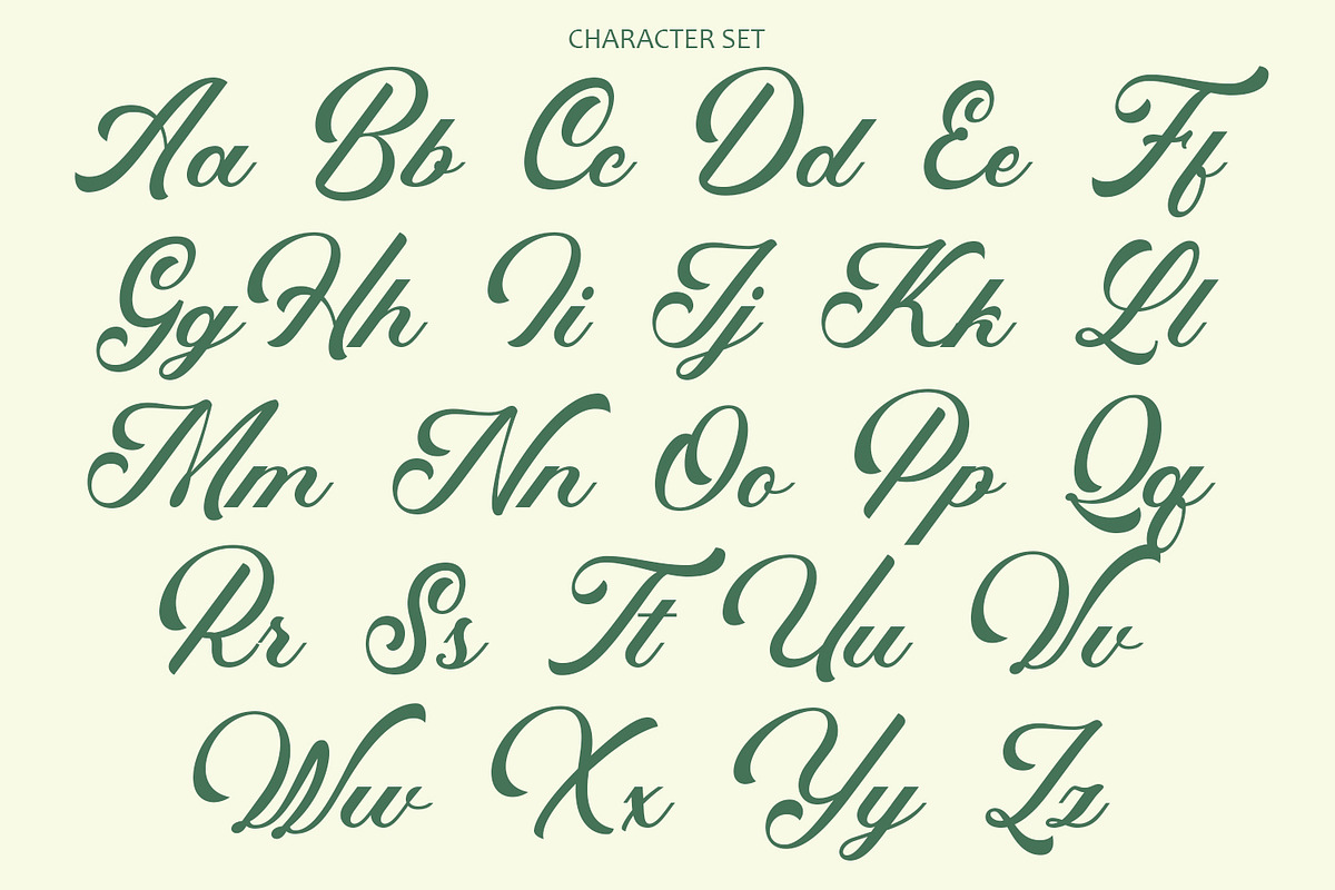 Slightly Hangover Script Typeface, a Script Font by Arendxstudio (Photo 9 of 10)