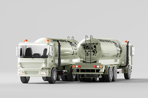 Tanker Truck Mockups