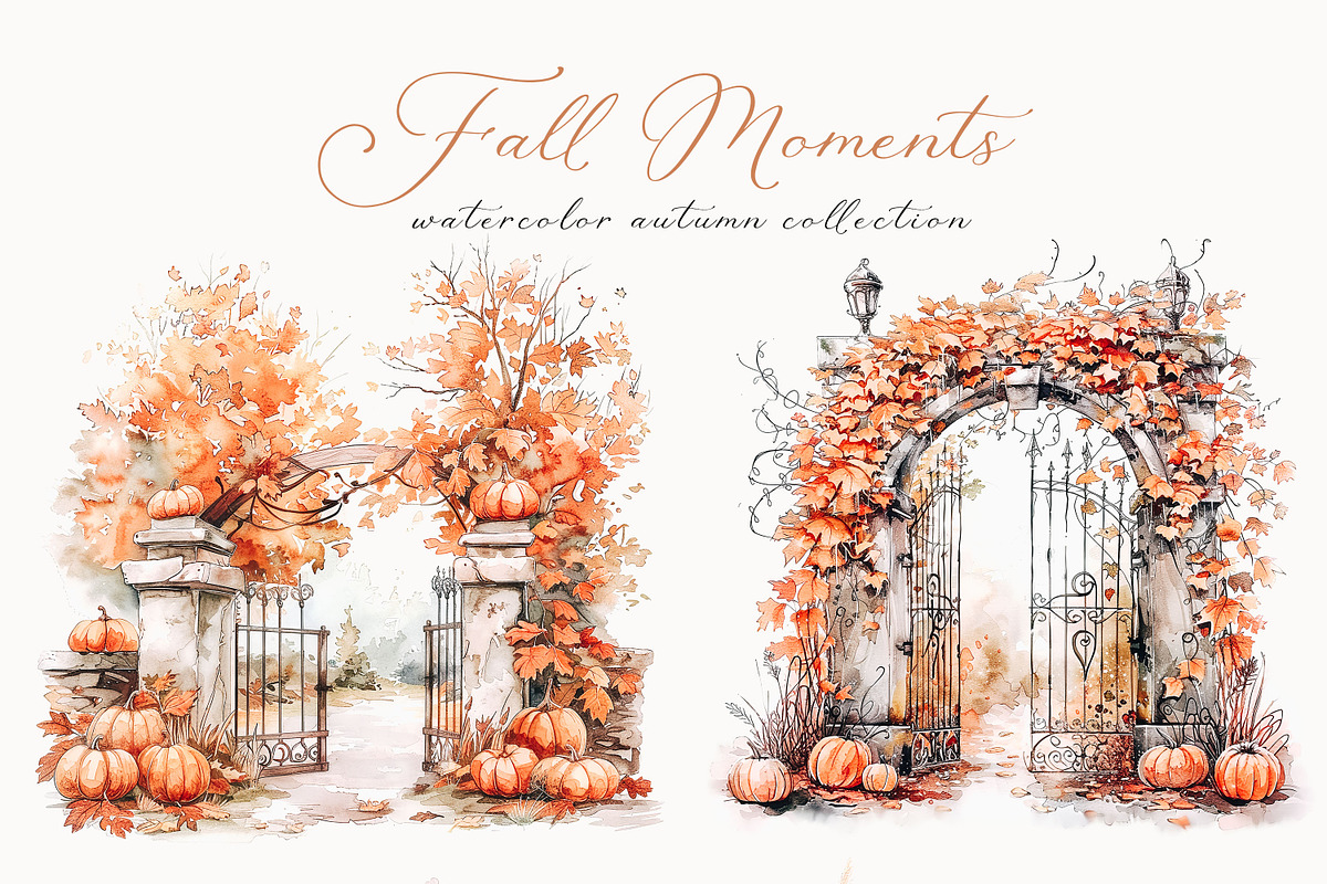 New! Summer + Fall Edition Bundle, a Seasonal Illustration by Isabelle Salem (Photo 65 of 272)