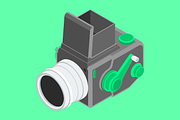 Analog Cameras Illustrations, an Illustration by Lukino (Thumbnail 6 of 8)