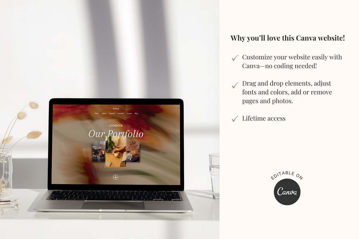 Marketing Agency Website Template, a Landing Page Template by GlamWebDesigns (Photo 6 of 9)