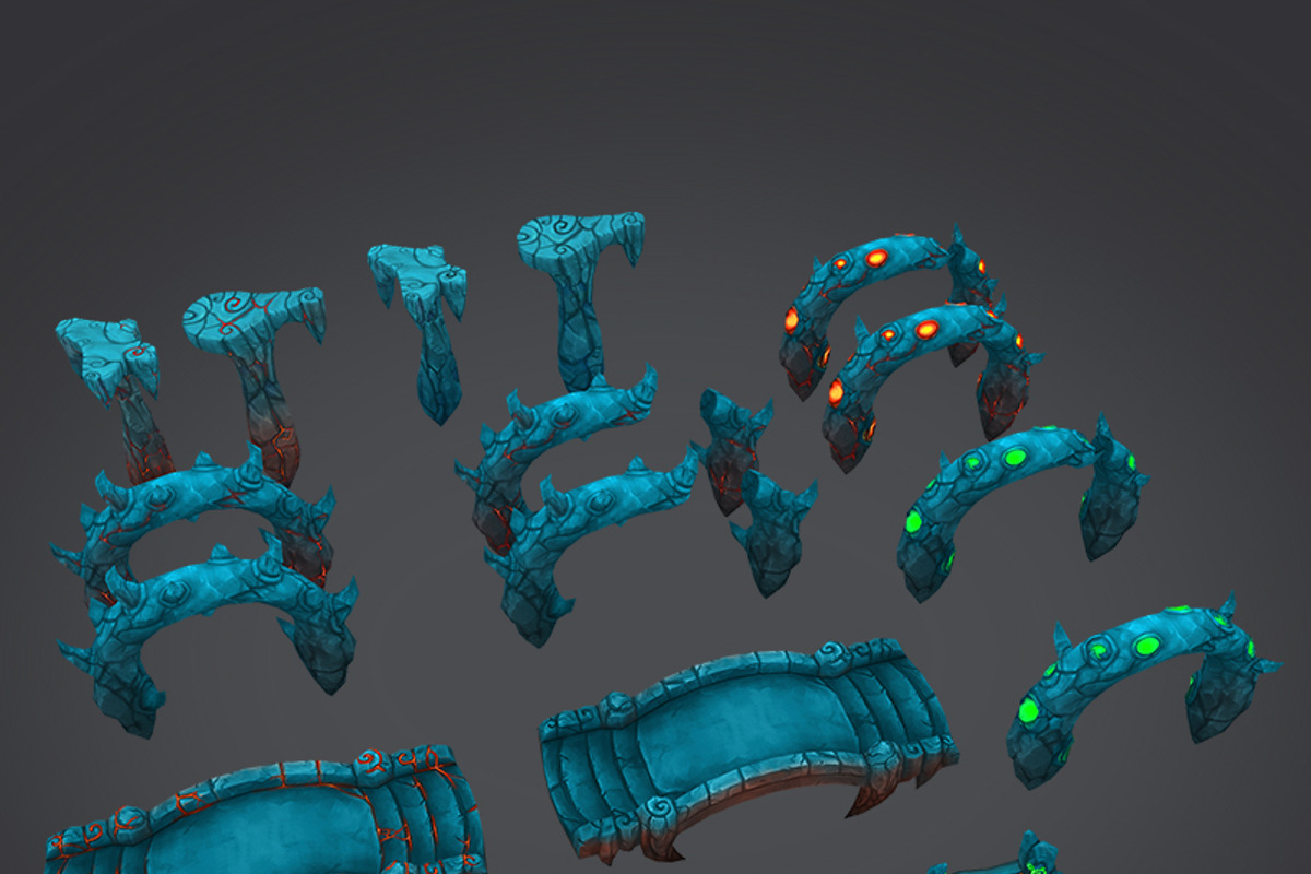 Fantasy Demon Caves, an Architecture 3D Model by 3Dfancy (Photo 12 of 12)