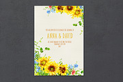 Watercolor Sunflowers, a Graphic by TheSeventhDesire (Thumbnail 7 of 8)