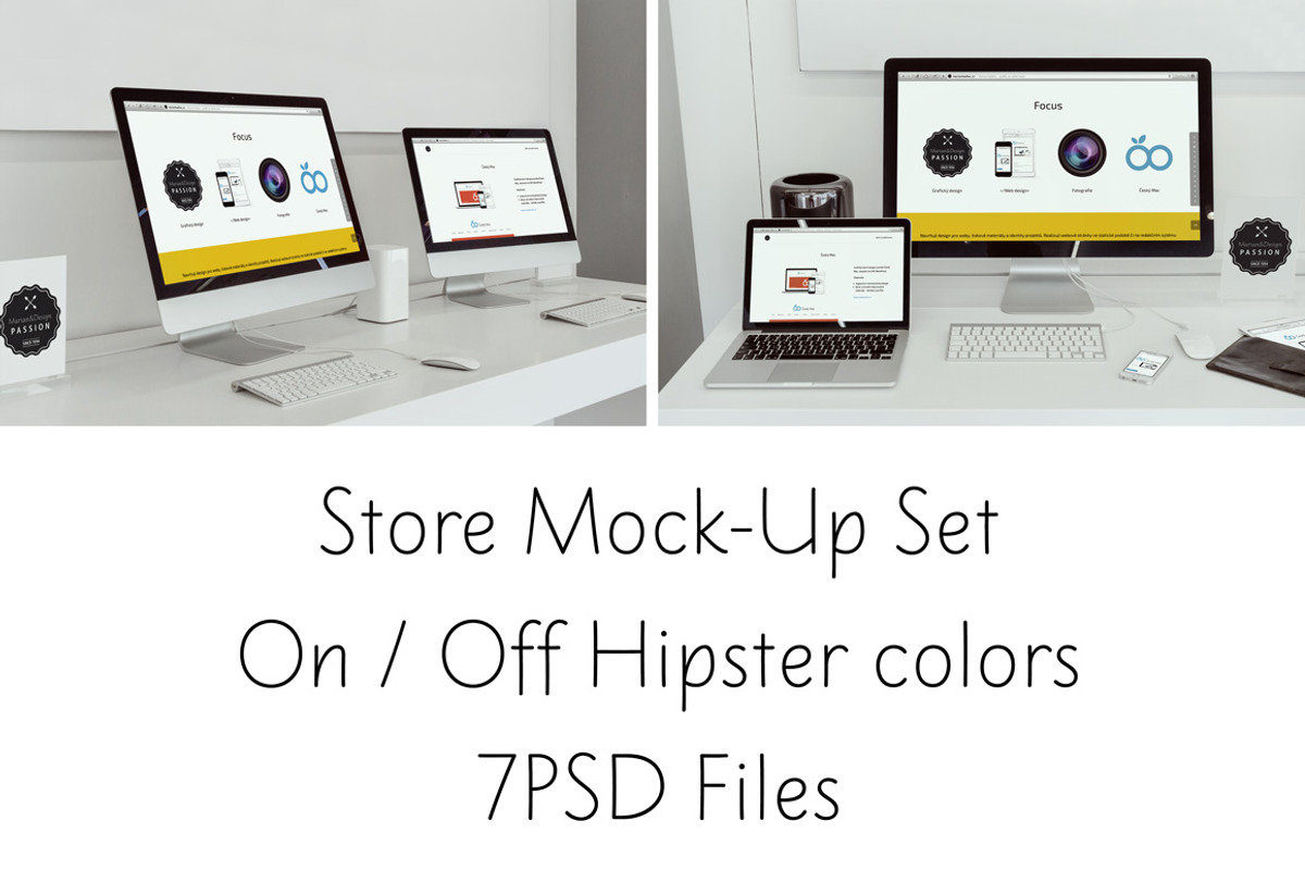 Store Mock-Up Set, an iPhone Mockup by Marian Kadlec (Photo 3 of 4)