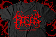 GOREZ DEATH METAL FONT, a Blackletter Font by Fonday Studio (Thumbnail 6 of 9)