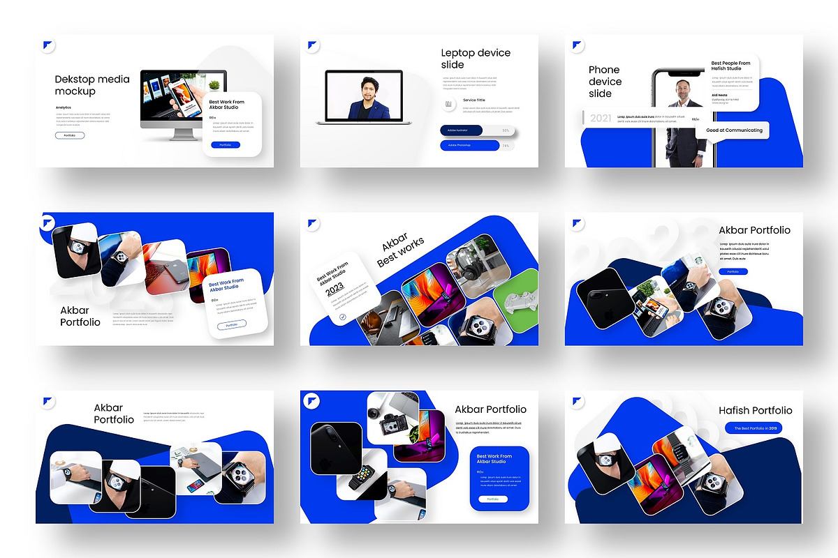 Akbar – Business Keynote Template, a Presentation Template by Dens Creative Studio (Photo 4 of 6)