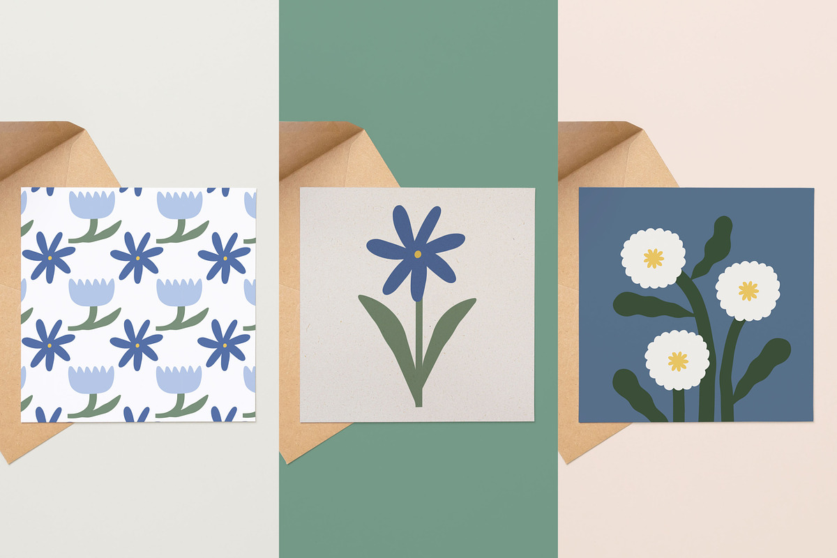 Greeting Card Square Mockup Duo, a Print Template by Studio MVDM (Photo 4 of 8)
