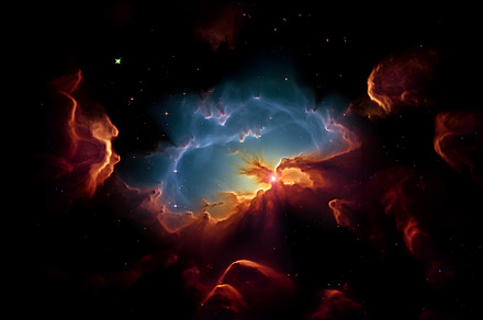 Galaxy from cosmic dust and stars., a Nature Photo by Rov.7