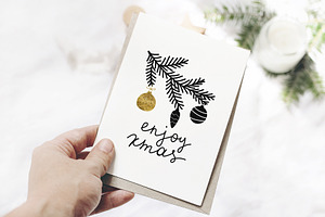 Christmas Holiday Cards & Tags Set