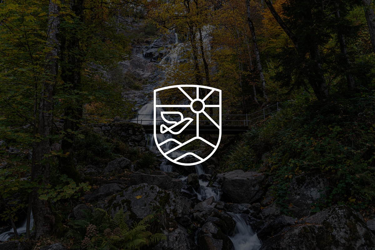 Minimalist Natural Landscape Logo, a Branding & Logo Template by Luxury Logos (Photo 2 of 4)