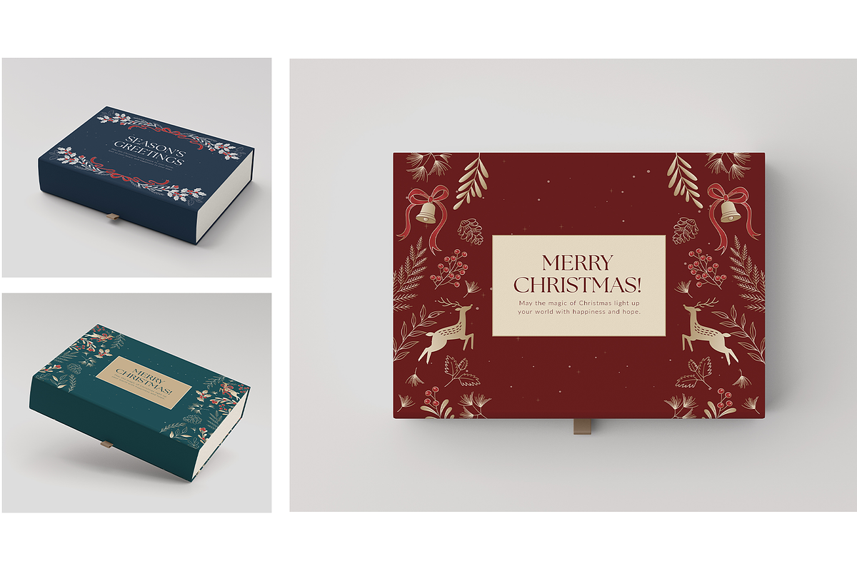 Christmas Backgrounds, an Object Graphic by DesignerCandies (Photo 6 of 6)