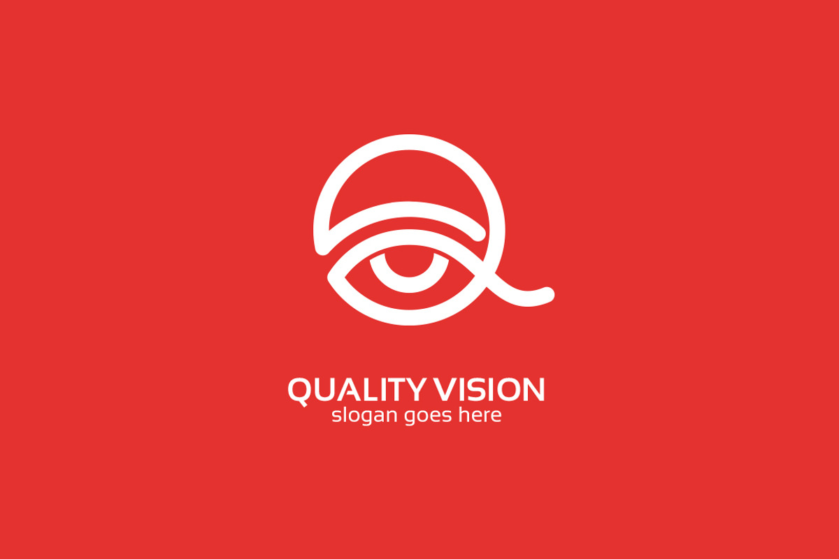 Quality Vision Logo, a Branding & Logo Template by CAIRON CREATIVESTUDIO
