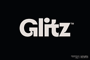 Glitz, a Sans Serif Font by senzana (Thumbnail 1 of 7)