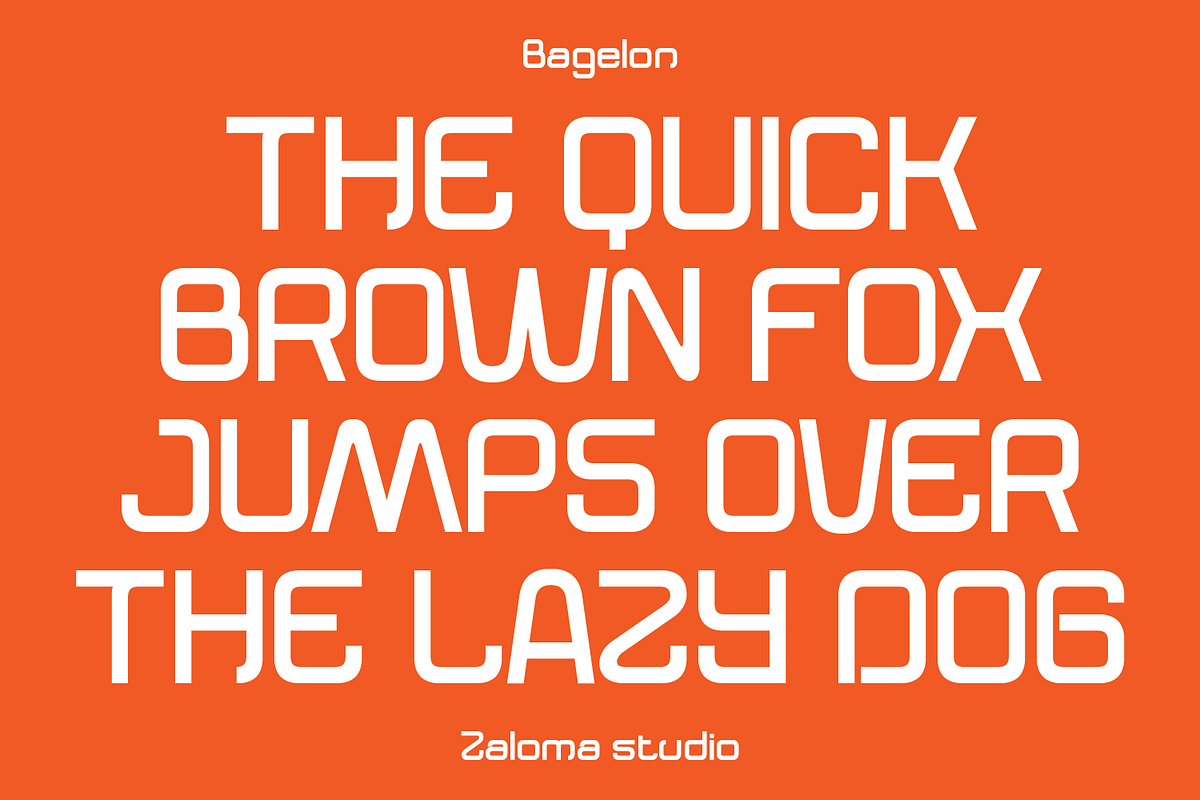 Bagelon, a Sans Serif Font by Zaloma Studio (Photo 8 of 15)