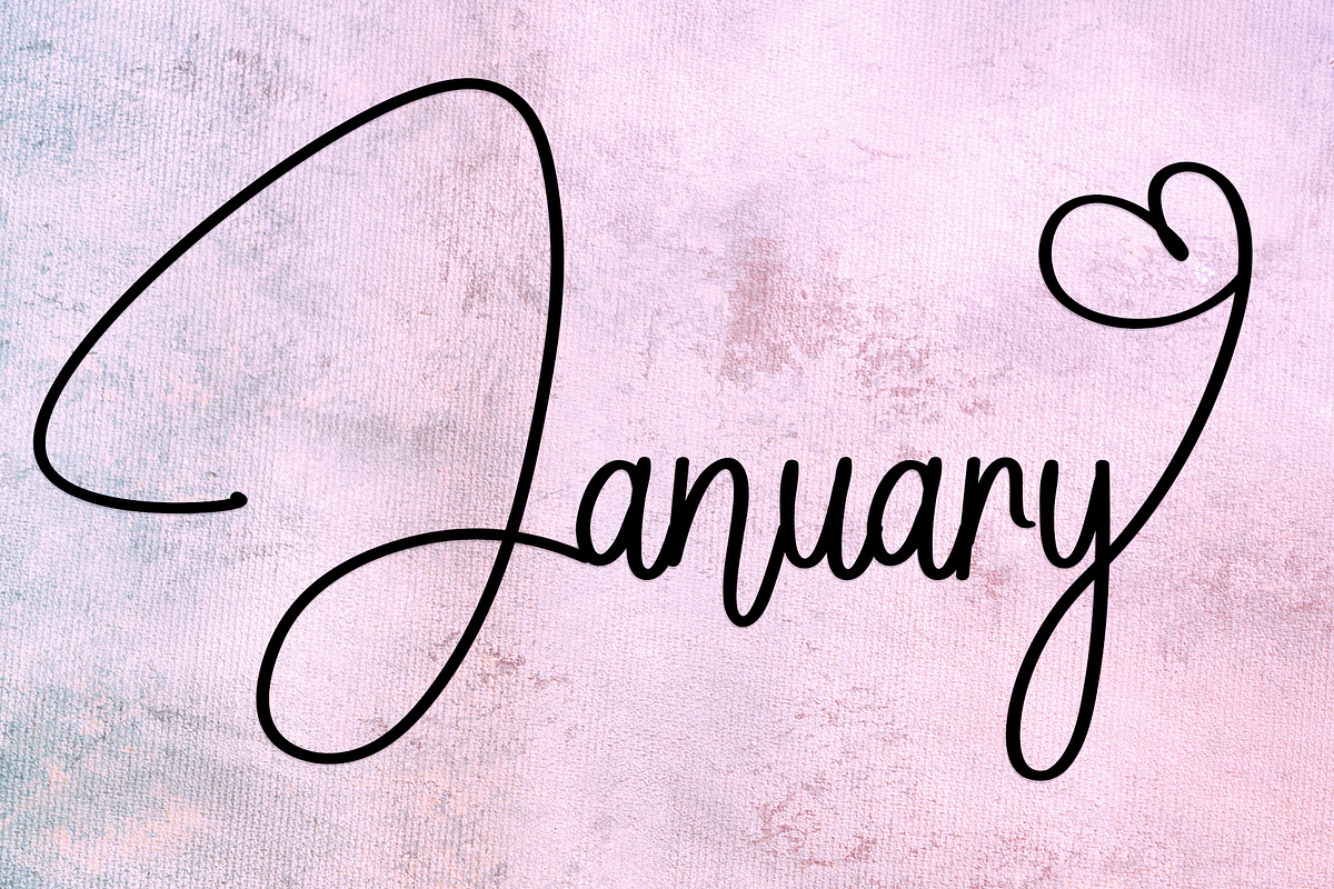 Girly Signature, a Font by FreshTypeINK (Photo 7 of 8)