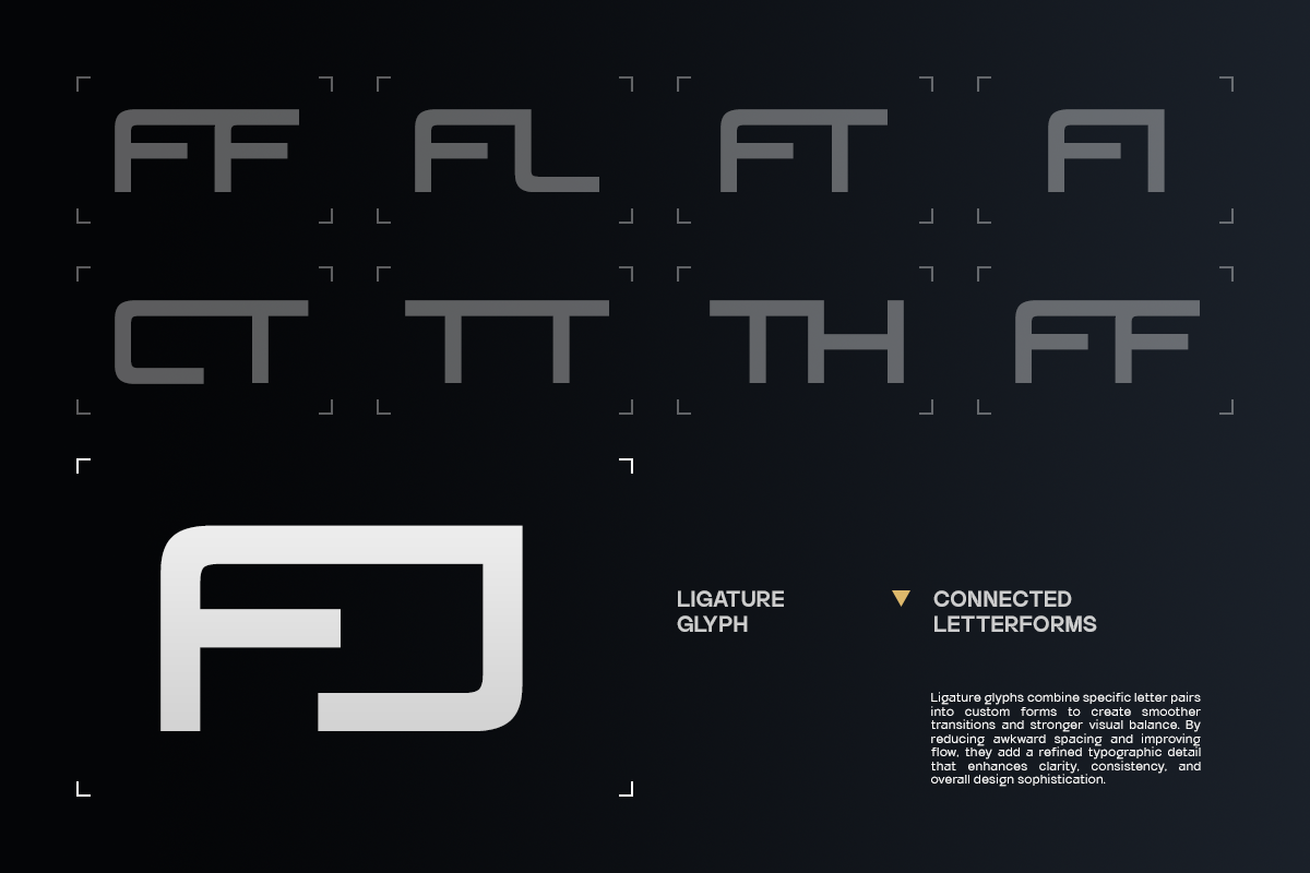 TRT Makron Futuristic Geometric, a Sans Serif Font by truetype (Photo 3 of 15)
