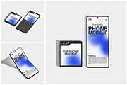 Flip Phone Mockup, an Android Mockup by Unerispace (Thumbnail 1 of 5)