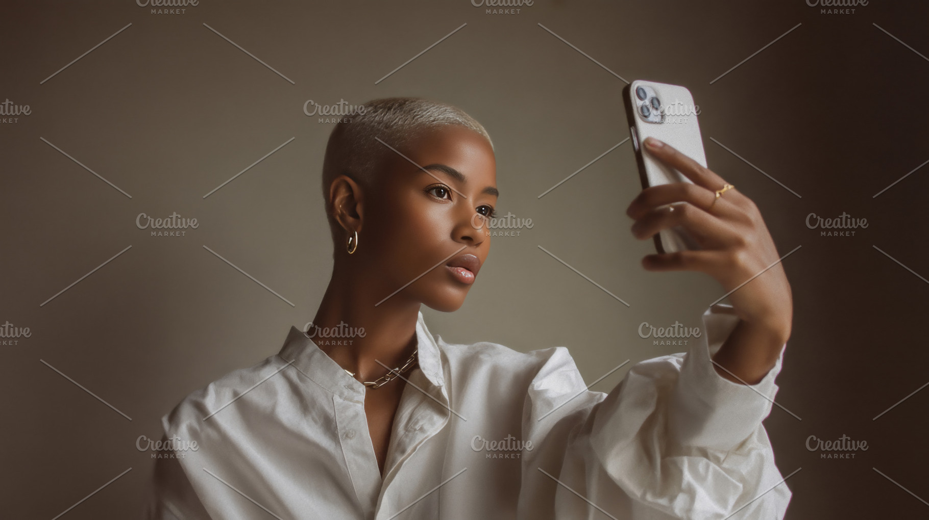 Selfie session with natural light, a Photo by Beautiful things