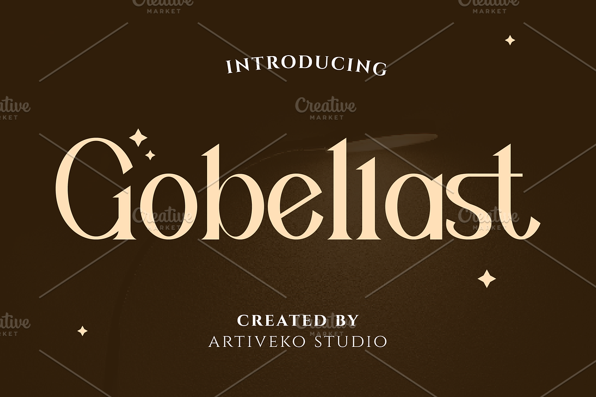 Gobellast Serif Font, a Serif Font by Artiveko (Photo 1 of 10)