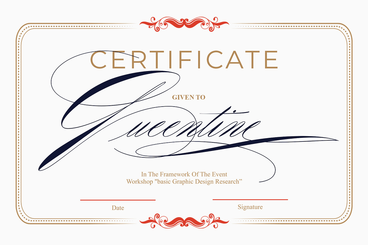 Willmaster Calligraphia preview 4