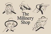 The Millinery Shop, a Person Illustration by Groovy Goods (Thumbnail 1 of 9)