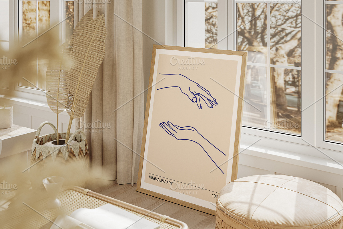 Minimalist Line Printable Wall Art, a Background Graphic by C Design Studio (Photo 5 of 17)