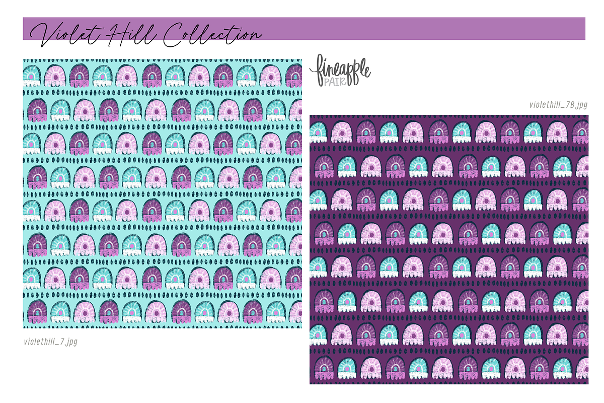 Boho Floral Digital Paper, a Pattern Graphic by FINEAPPLE (Photo 4 of 9)