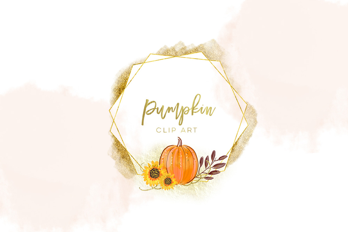 Pumpkins Watercolor Collection, a Decorative Illustration by Sunflower Day Love (Photo 6 of 17)