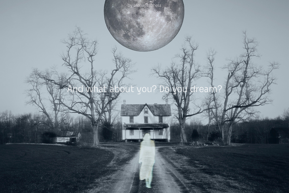 DREAMWEIRDS mixed-media collage set, an Object Graphic by alenaganzhela (Photo 8 of 8)