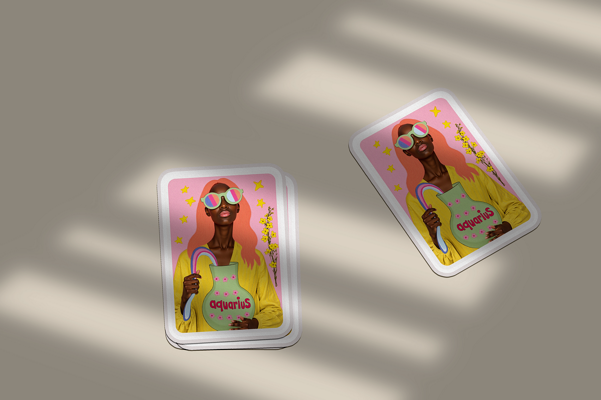 Aquarius Collage Girls, a Person Illustration by Jakayla Digital Co (Photo 6 of 9)
