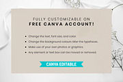 Rosegold Printable Gift Card, a Design Template by Snapybiz (Thumbnail 6 of 9)