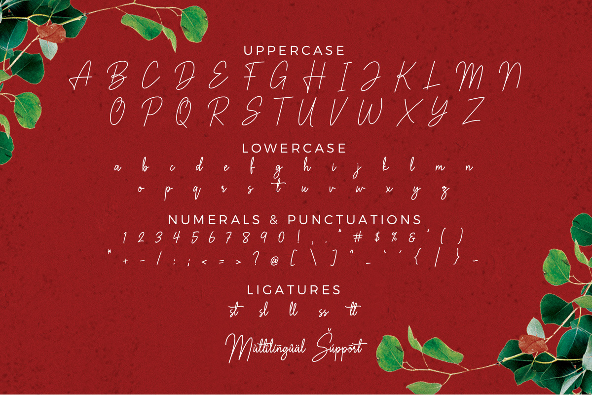 Bastery Handwritten Font, a Script Font by Multype Studio (Photo 7 of 8)