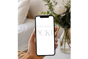 iPhone Mockup for Branding & Apps, a Product Mockup by MockupWizard (Thumbnail 1 of 3)