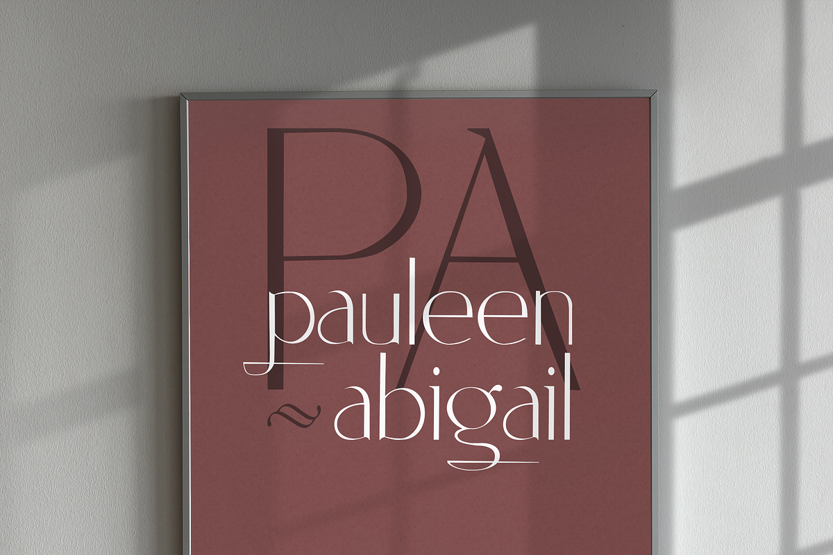Peggie - Light Modern Sans Display, a Sans Serif Font by Cloverons (Photo 4 of 14)