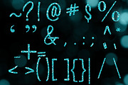 Blue Glitter Alphabet Clipart PNGs, an Object Graphic by Paper Element (Thumbnail 3 of 5)
