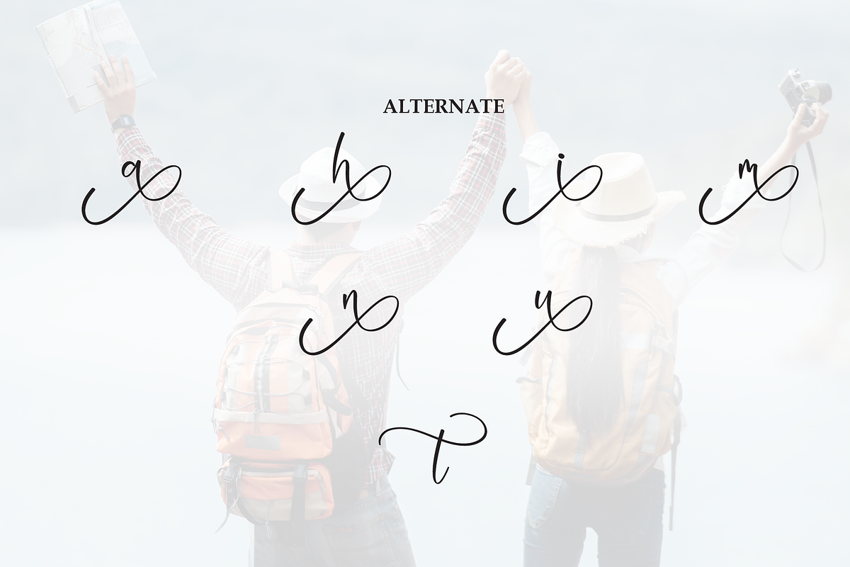 Vacation | Script Font, a Handwritten Font by Scratchones (Photo 8 of 9)