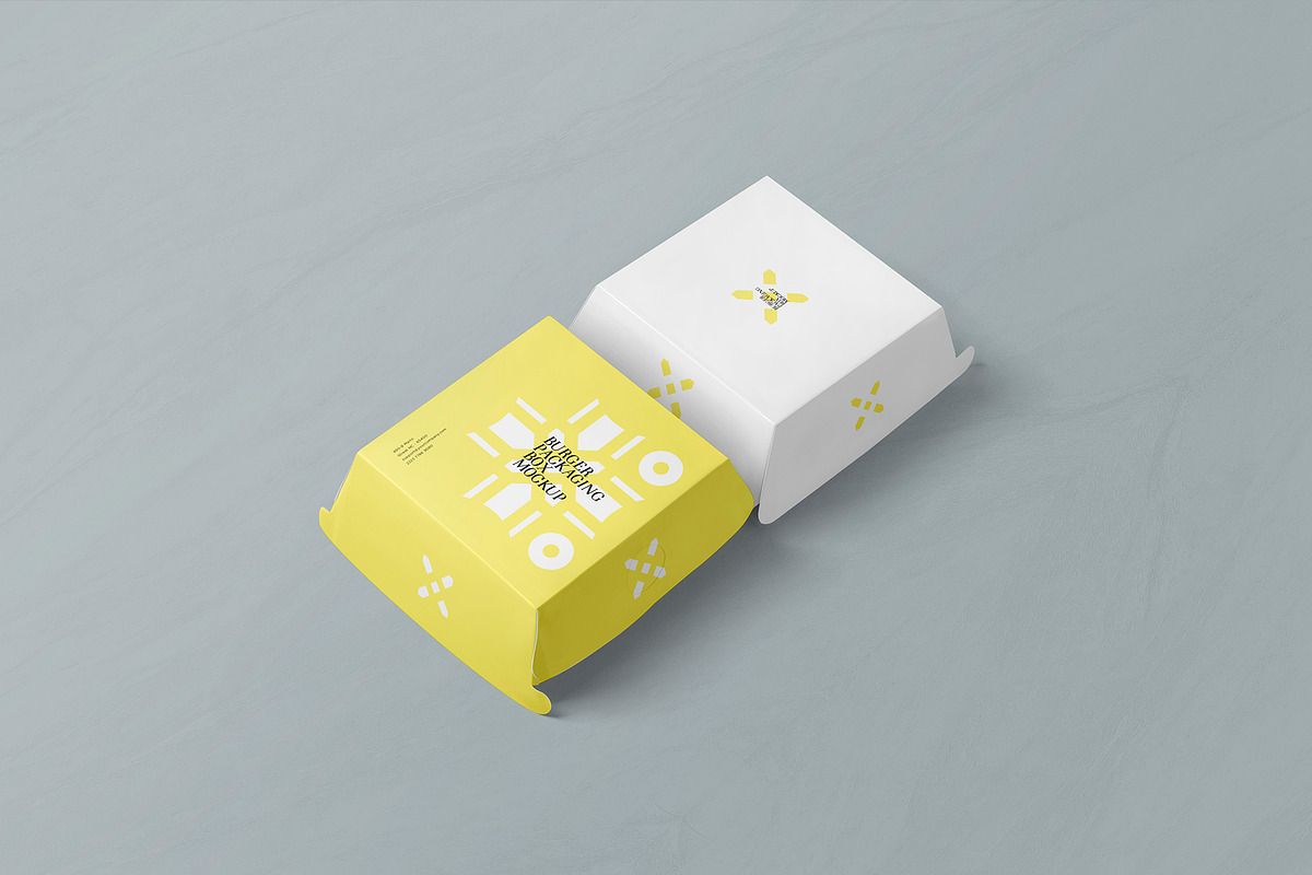 Burger Mockup, a Product Mockup by PixelVoyager (Photo 5 of 6)
