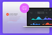 MacBook™ Mockup for Your Projects, a Device Mockup by eppearance (Thumbnail 3 of 5)