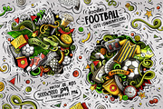 Soccer Cartoon Doodle Big Pack, a Decorative Illustration by BALABOLKA (Thumbnail 4 of 10)